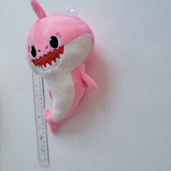 Pink Baby Shark plushie, new - Picture 3 of 8
